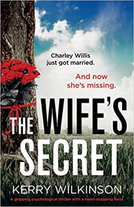 Book cover for "The Wife's Secret" by Kerry Wilkinson