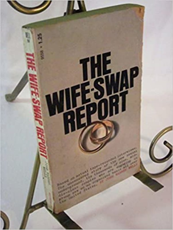 Book cover for "The Wife-Swap Report" by Lawrence Block