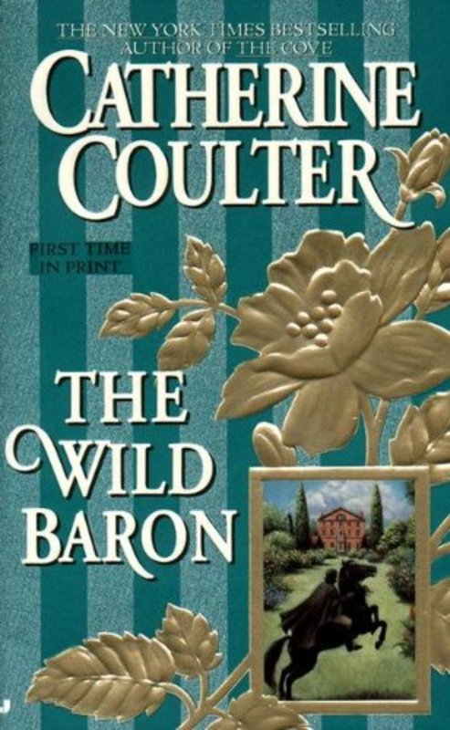 Book cover for "The Wild Baron" by Catherine Coulter