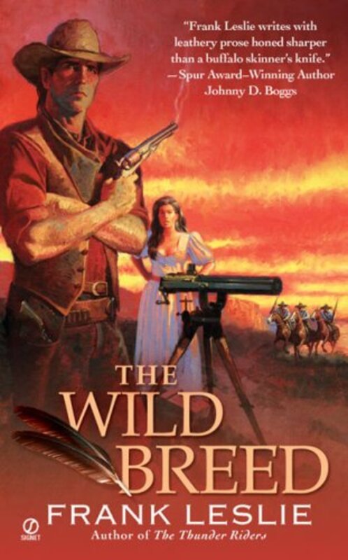 Book cover for "The Wild Breed" by Frank Leslie