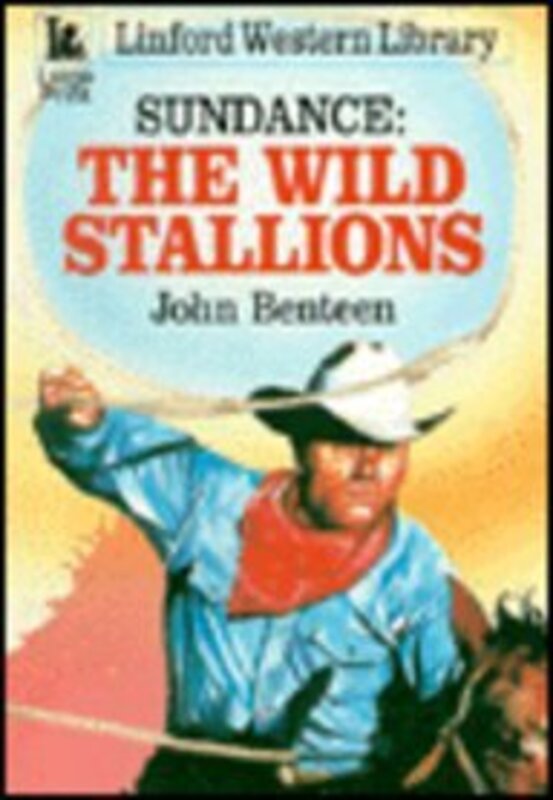 Book cover for "The Wild Stallions" by Ben Haas