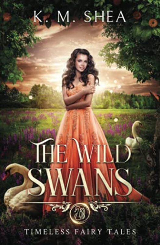 Book cover for "The Wild Swans" by KM Shea