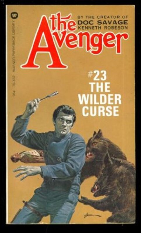 Book cover for "The Wilder Curse" by Kenneth Robeson