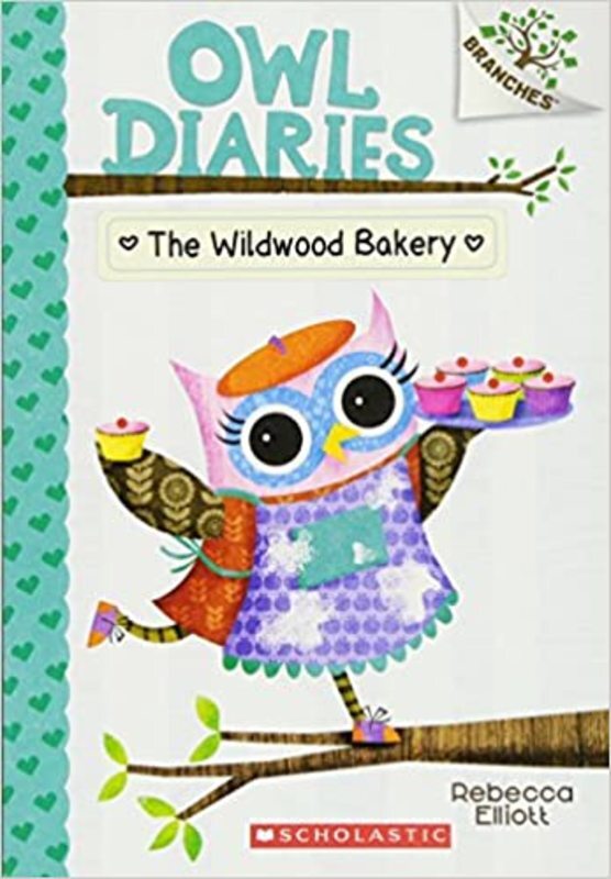 Book cover for "The Wildwood Bakery" by Rebecca Elliott