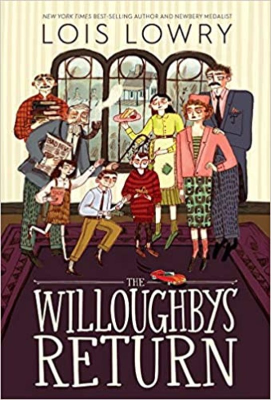 Book cover for "The Willoughbys Return" by Lois Lowry