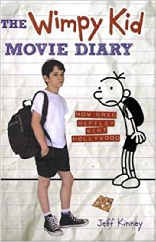 Book cover for "The Wimpy Kid Movie Diary" by Jeff Kinney