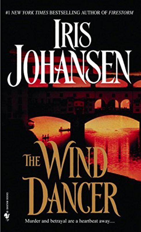 Book cover for "The Wind Dancer" by Iris Johansen
