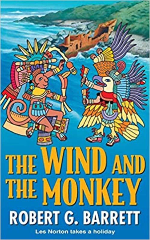 Book cover for "The Wind and the Monkey" by Robert George Barrett