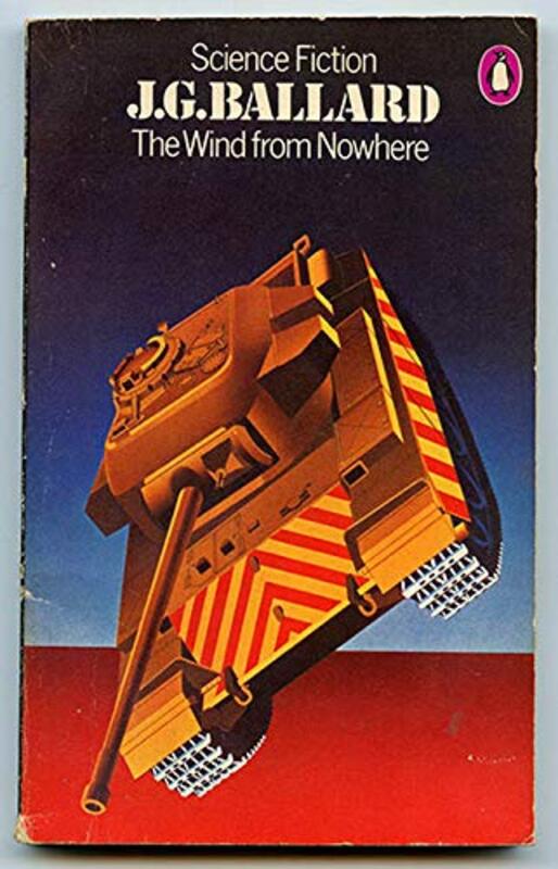 Book cover for "The Wind from Nowhere" by JG Ballard