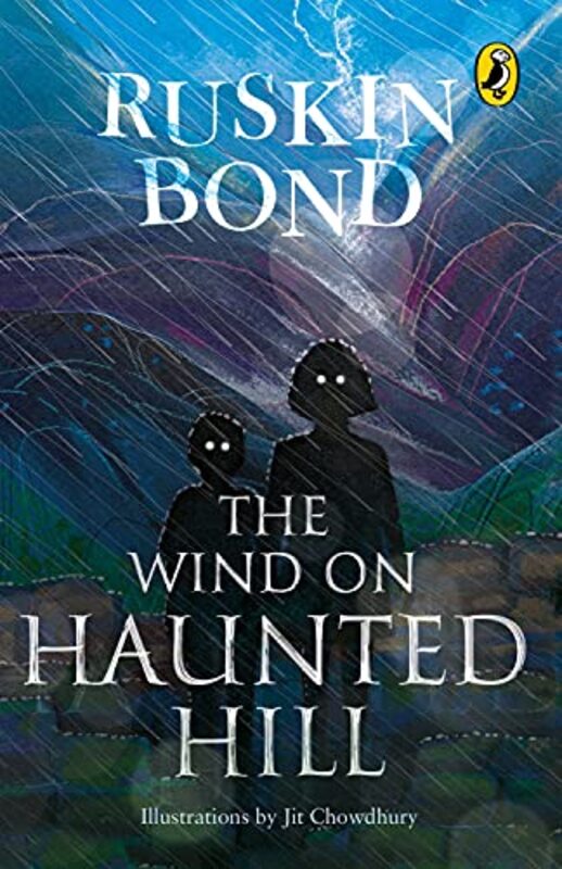 Book cover for "The Wind on Haunted Hill" by Ruskin Bond