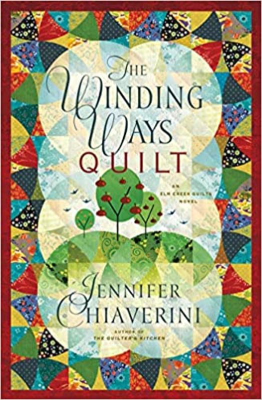 Book cover for "The Winding Ways Quilt" by Jennifer Chiaverini