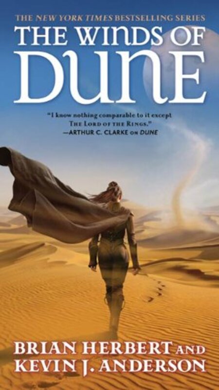 Book cover for "The Winds of Dune" by Kevin J Anderson