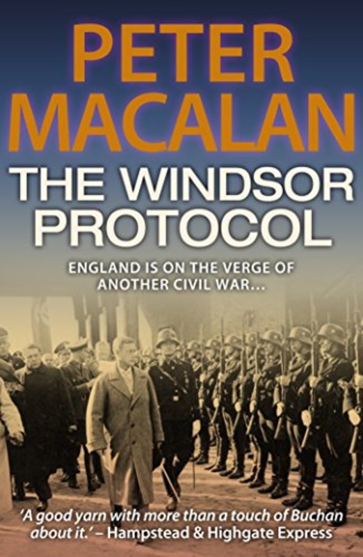 Book cover for "The Windsor Protocol" by Peter Tremayne