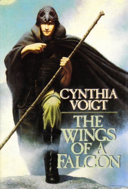 Book cover for "The Wings of a Falcon" by Cynthia Voigt