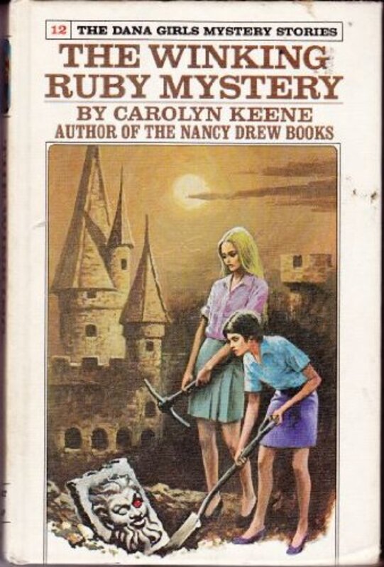 Book cover for "The Winking Ruby Mystery" by Mildred A Wirt