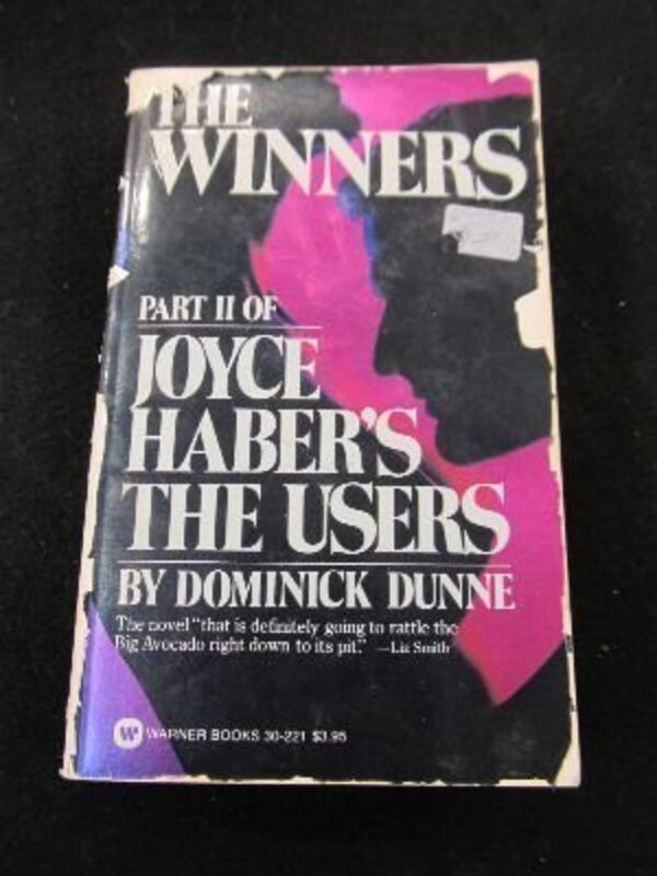 Book cover for "The Winners" by Dominick Dunne