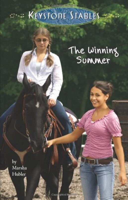 Book cover for "The Winning Summer" by Marsha Hubler