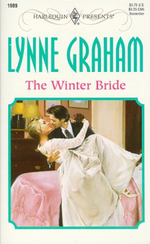 Book cover for "The Winter Bride" by Lynne Graham