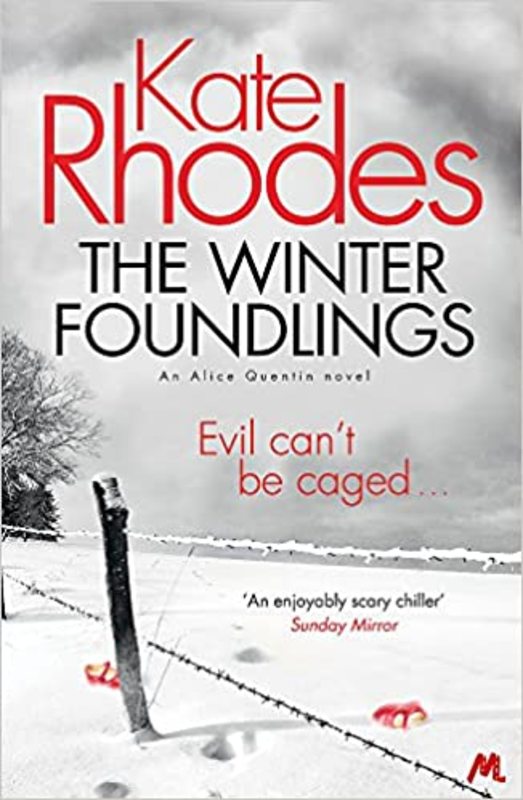Book cover for "The Winter Foundlings" by Kate Rhodes