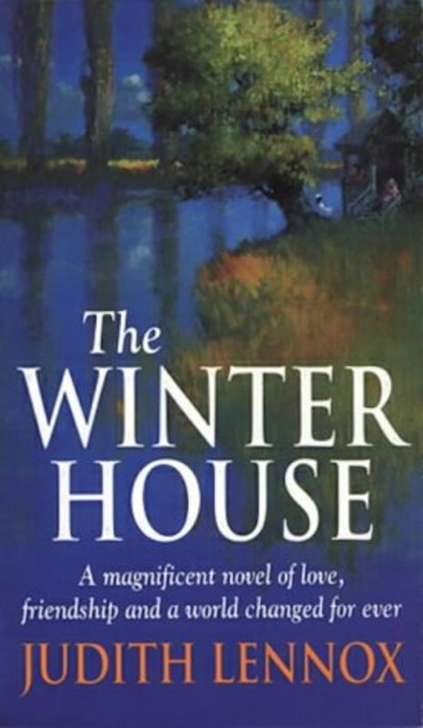Book cover for "The Winter House" by Judith Lennox
