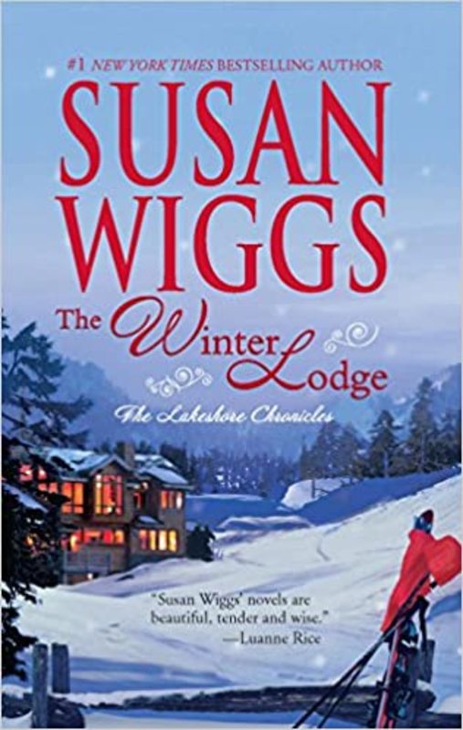 Book cover for "The Winter Lodge" by Susan Wiggs