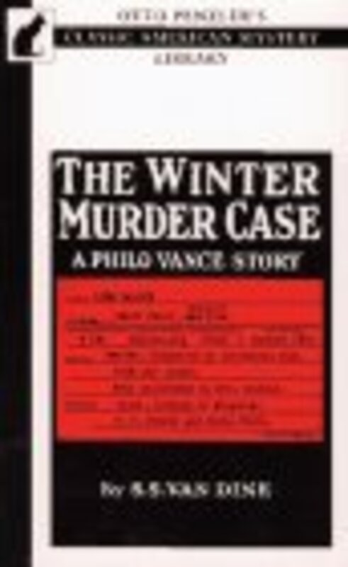 SS Van Dine book cover