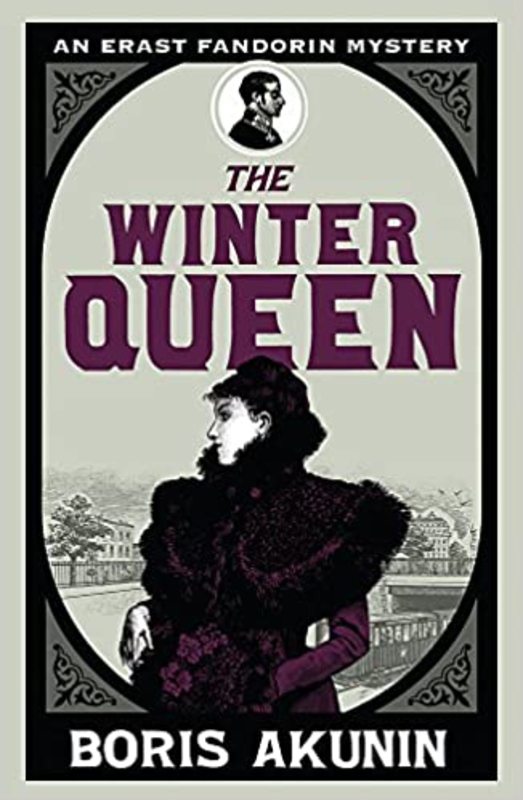 Book cover for "The Winter Queen" by Boris Akunin
