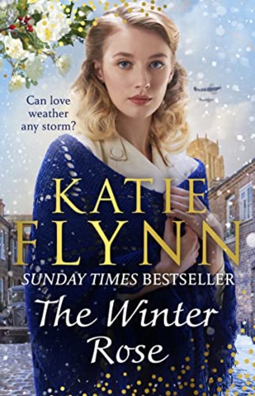 Book cover for "The Winter Rose" by Katie Flynn