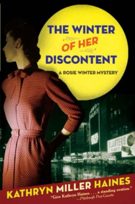 Book cover for "The Winter of Her Discontent" by Kathryn Miller Haines