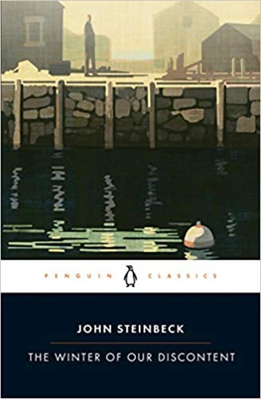 Book cover for "The Winter of Our Discontent" by John Steinbeck