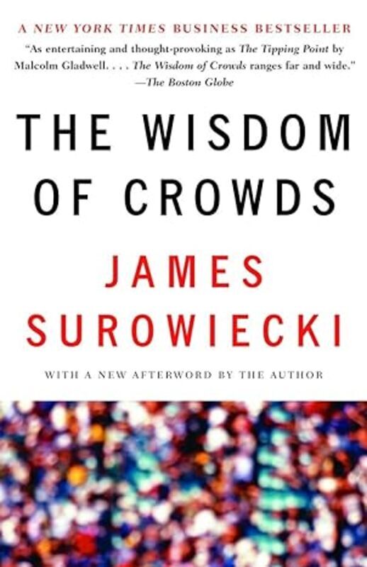 Book cover for "The Wisdom of Crowds" by James Surowiecki