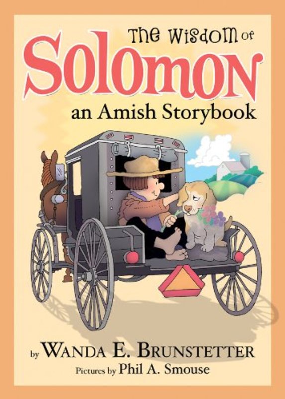 Book cover for "The Wisdom of Solomon Lapp" by Wanda E Brunstetter