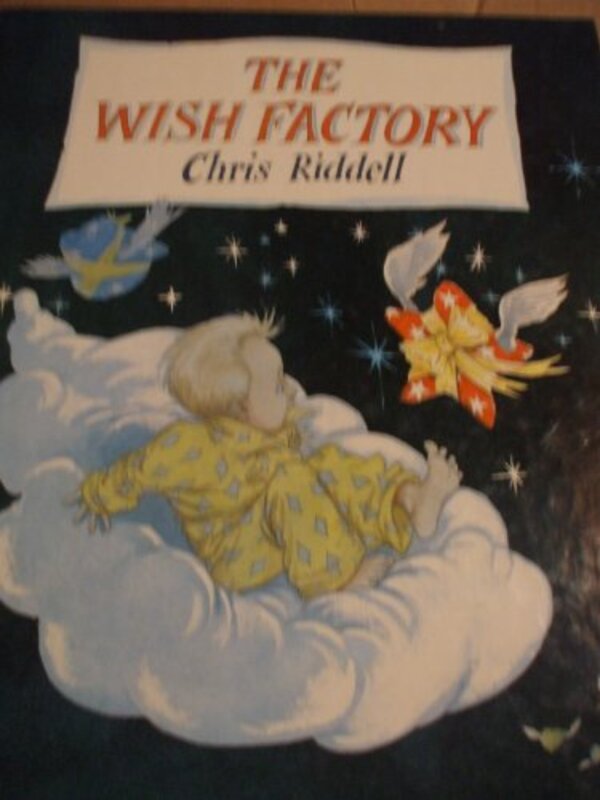 Book cover for "The Wish Factory" by Chris Riddell