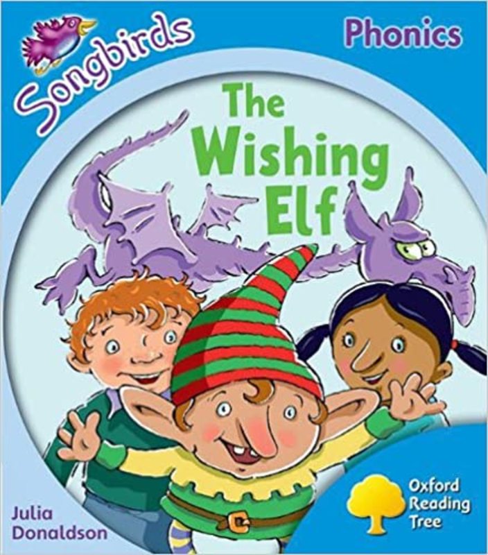 Book cover for "The Wishing Elf" by Julia Donaldson