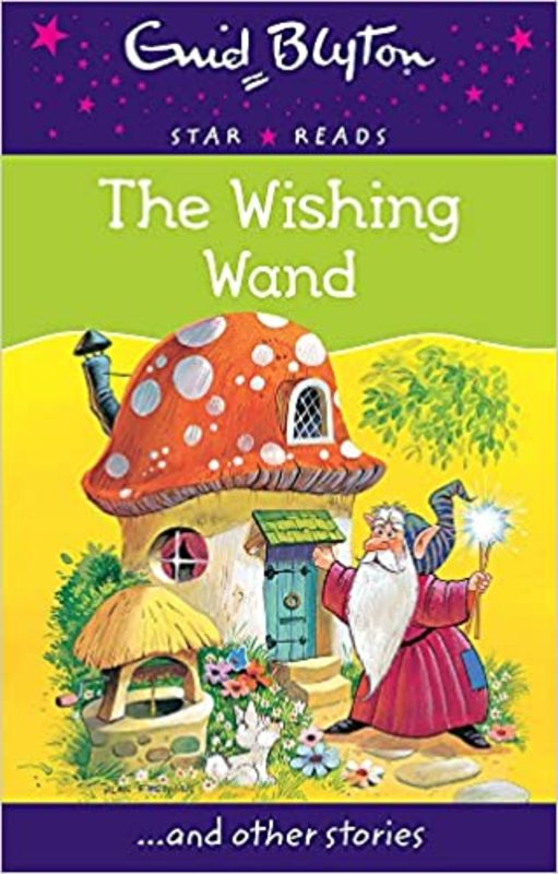 Book cover for "The Wishing Wand" by Enid Blyton