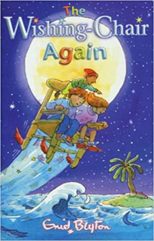 Book cover for "The Wishing-Chair Again" by Enid Blyton