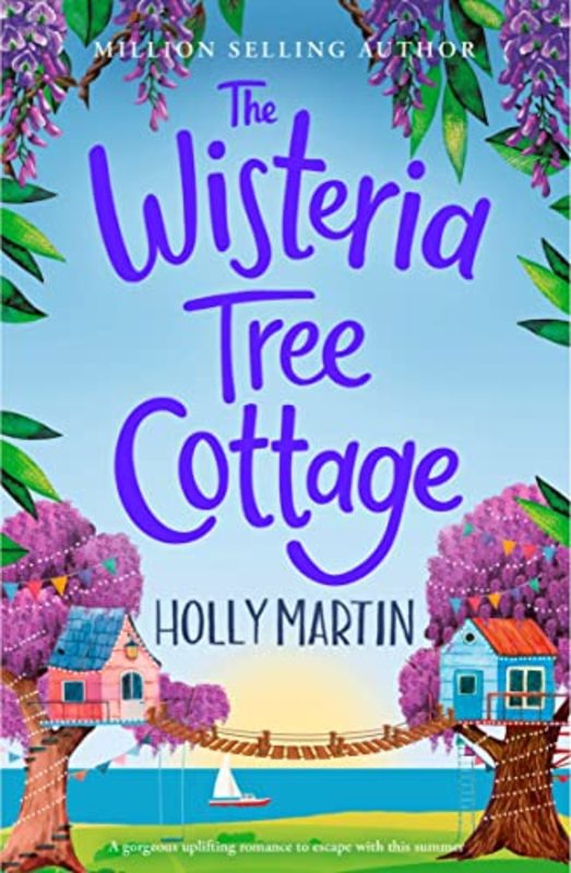 Book cover for "The Wisteria Tree of Love" by Holly Martin