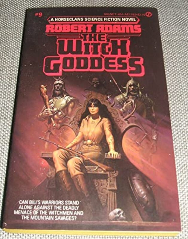 Book cover for "The Witch Goddess" by Robert Adams