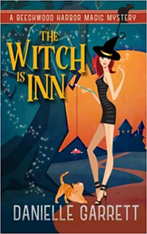 Book cover for "The Witch Is Inn" by Danielle Garrett