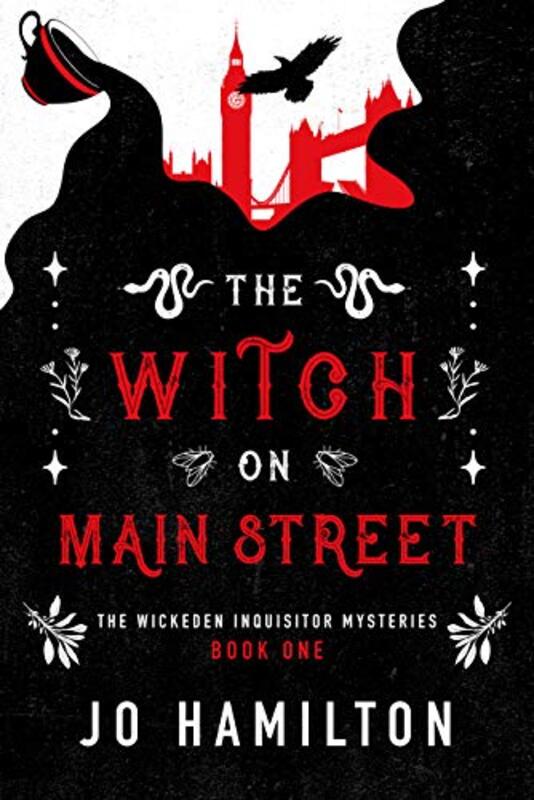 Book cover for "The Witch On Main Street" by Jo Hamilton