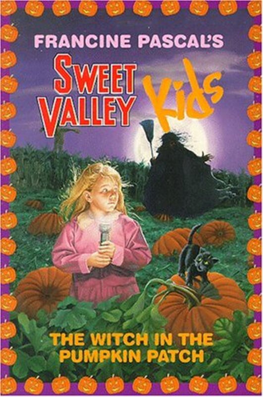 Book cover for "The Witch in the Pumpkin Patch" by Francine Pascal