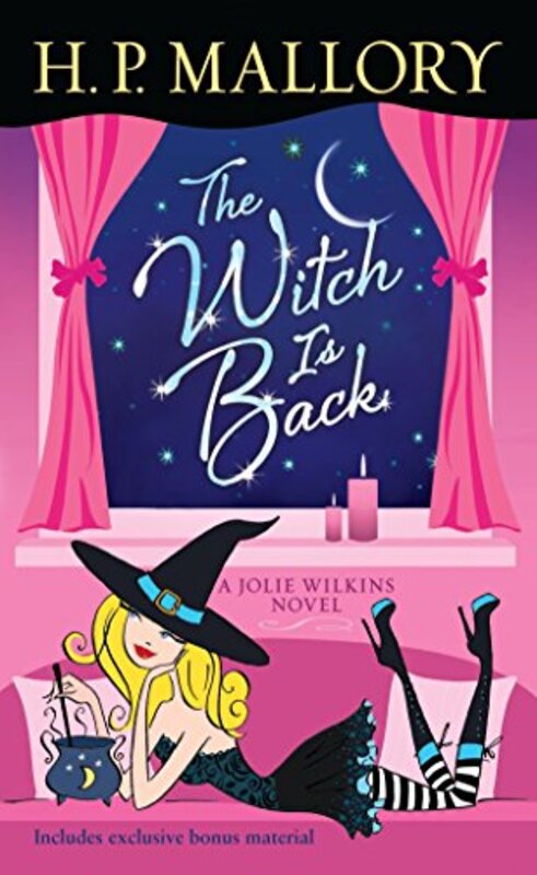 Book cover for "The Witch is Back" by HP Mallory