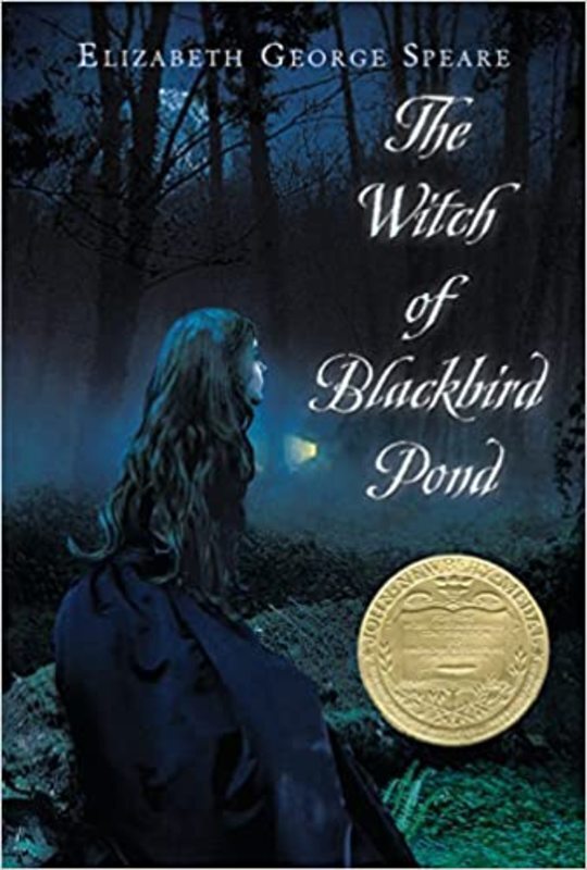 Book cover for "The Witch of Blackbird Pond" by Elizabeth George Speare