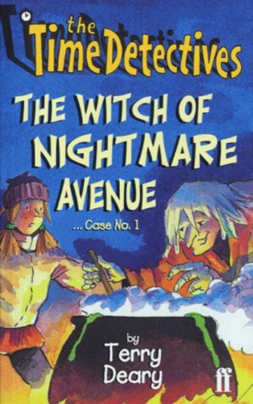 Book cover for "The Witch of Nightmare Avenue" by Terry Deary