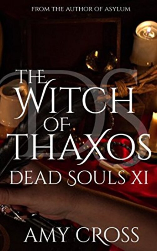 Book cover for "The Witch of Thaxos" by Amy Cross