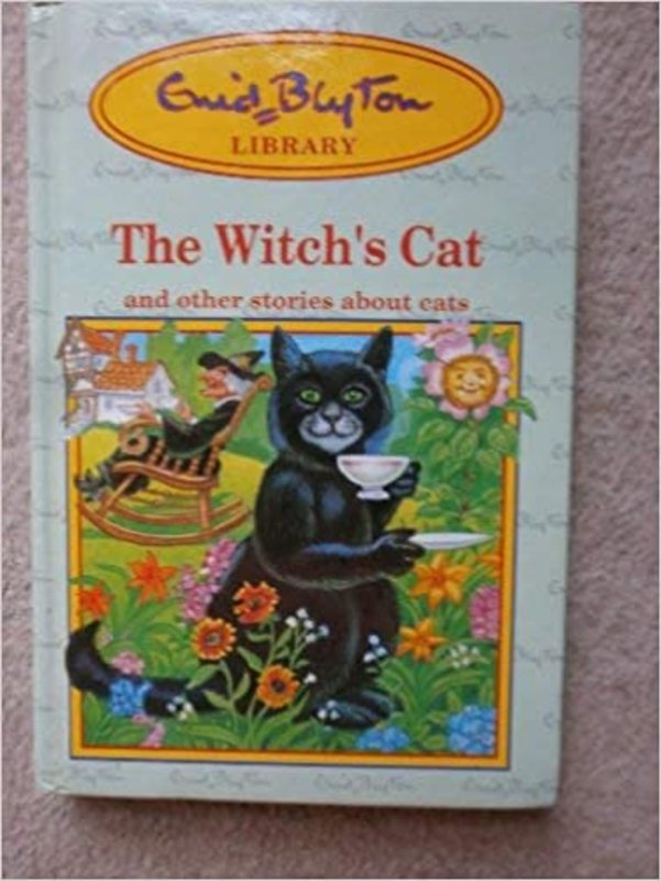 Book cover for "The Witch's Cat" by Enid Blyton