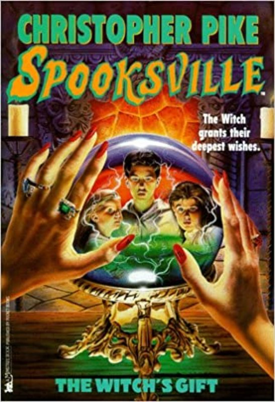 Book cover for "The Witch's Gift" by Christopher Pike