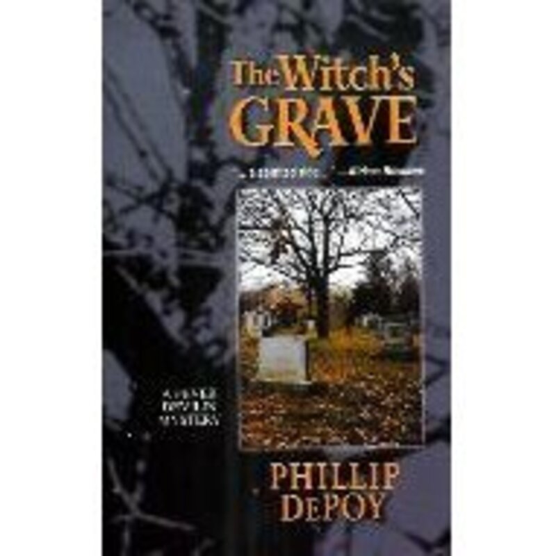 Book cover for "The Witch's Grave" by Phillip DePoy
