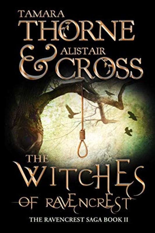 Book cover for "The Witches of Ravencrest" by Tamara Thorne
