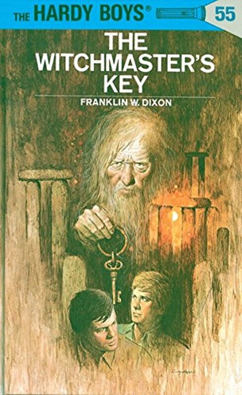 Book cover for "The Witchmaster's Key" by Franklin W Dixon